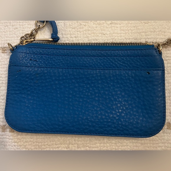 Cole Hahn teal leather purse - Picture 3 of 5
